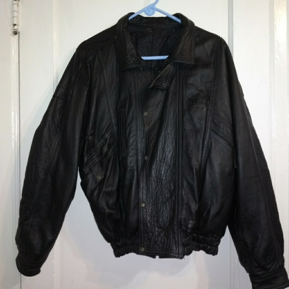 Vintage leather jacket